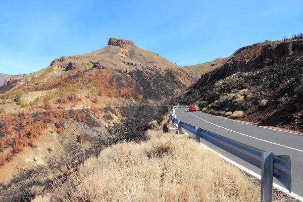 Teneriffa road — Stockfoto