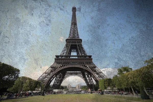 Grunge Tour Eiffel — Photo