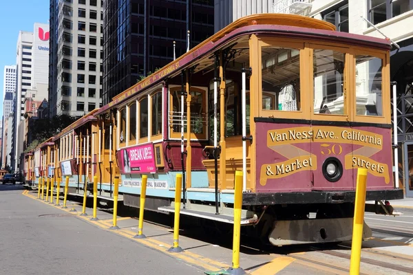 San Francisco cable car — Stock Photo, Image