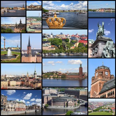 Stockholm collage