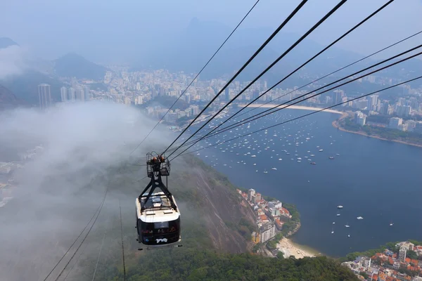 Sugarloaf cable car — Stock Photo, Image