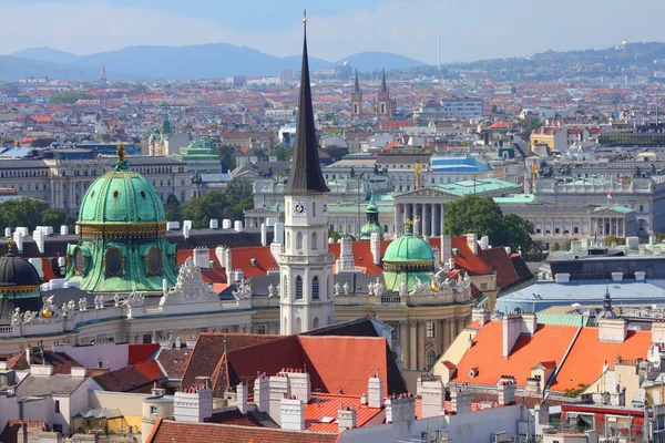 Vienna aerial view — Stock Photo, Image