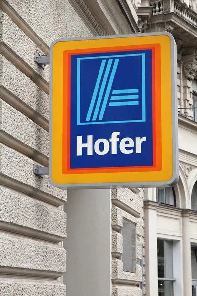 Hofer supermarketu, Austria — Zdjęcie stockowe