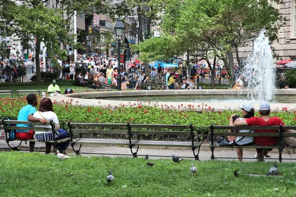 Bowling Green Park — Fotografia de Stock