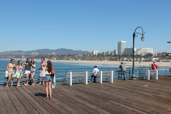 Santa monica, Kalifornia — Zdjęcie stockowe