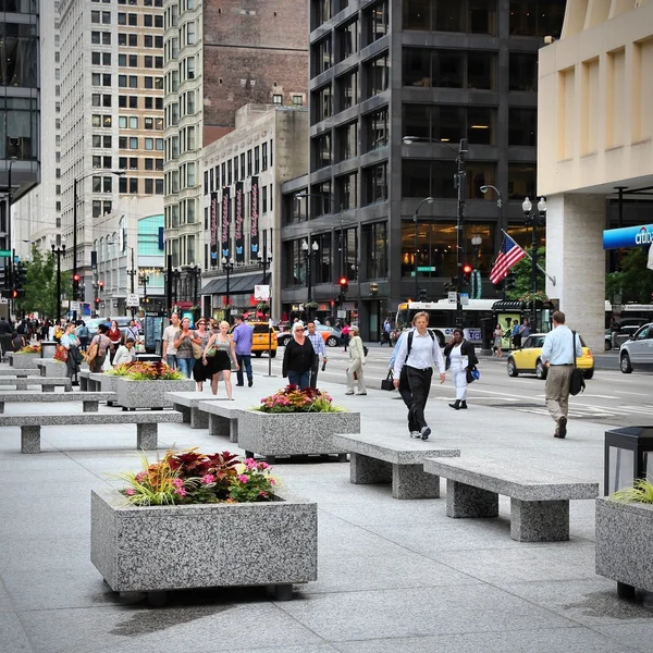 Chicago şehir hayatı — Stok fotoğraf