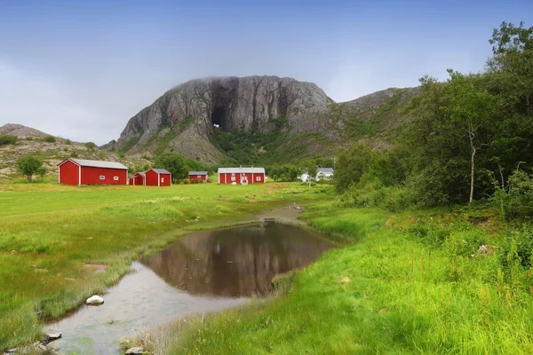 Noruega - Lugar de torghatten — Fotografia de Stock