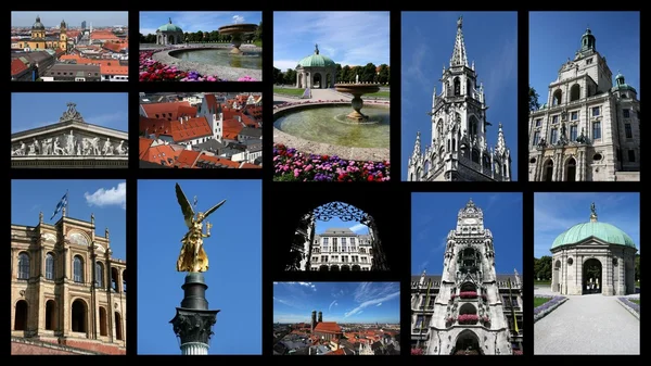 Munich, Germany travel collage — Stock Photo, Image