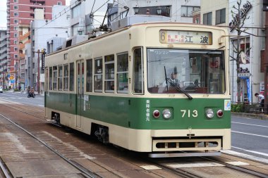 Hiroshima tram transport