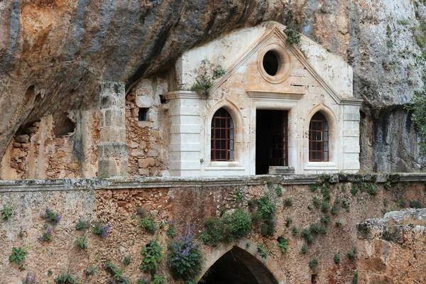 Monasterio cueva de roca — Foto de Stock