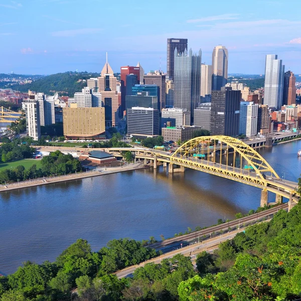 Pittsburgh Stadt - Architektur — Stockfoto