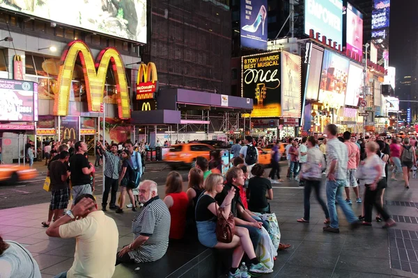 New york v noci — Stock fotografie