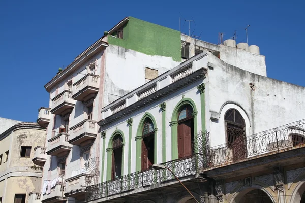 Havana arquitetura retro — Fotografia de Stock