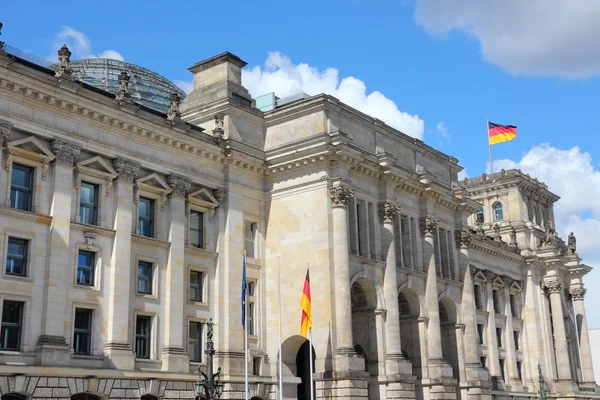 Parlament Niemiec w Berlinie — Zdjęcie stockowe