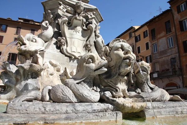 Piazza Rotonda, Roma — Fotografia de Stock