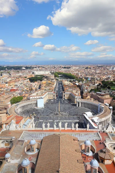 Luchtfoto van Rome — Stockfoto