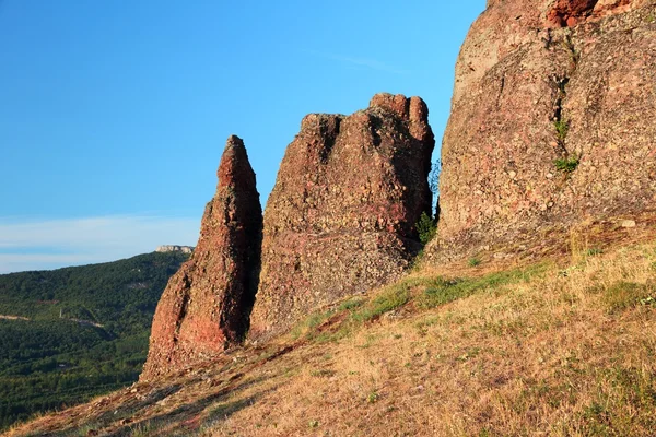 Bułgaria krajobraz - skały Belogradchik — Zdjęcie stockowe