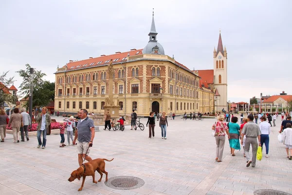 Keszthely, Maďarsko - městské architektury — Stock fotografie