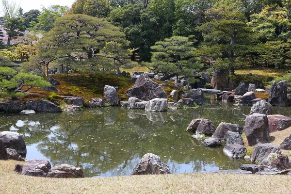 京都日本庭園 — ストック写真