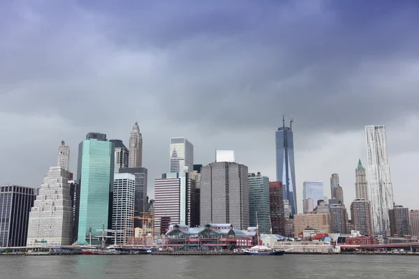 New York rain clouds — Stock Photo, Image