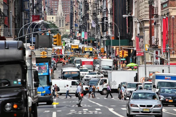 West Broadway NY — Stock Photo, Image