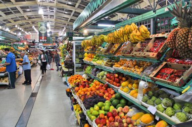 Brezilya pazarında meyve