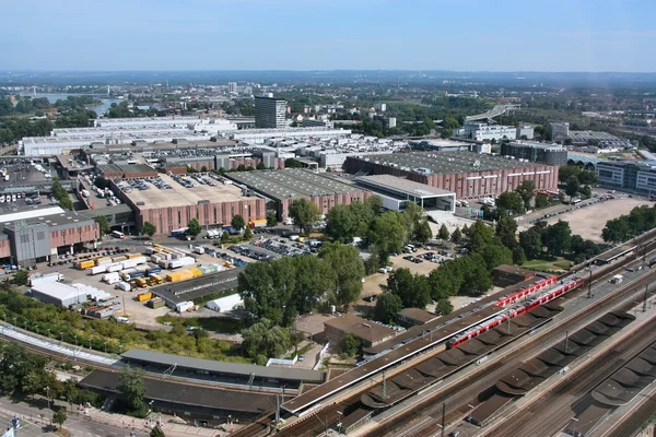 Colônia, Alemanha - vista da cidade — Fotografia de Stock