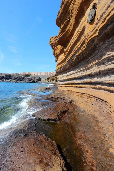 Vista costeira de Tenerife — Fotografia de Stock