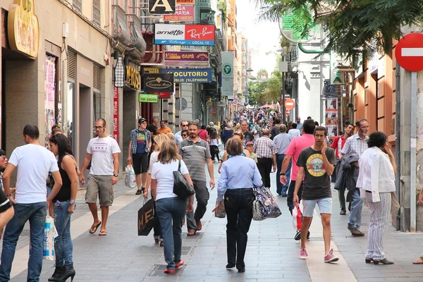 Teneriffa einkaufen - santa cruz — Stockfoto