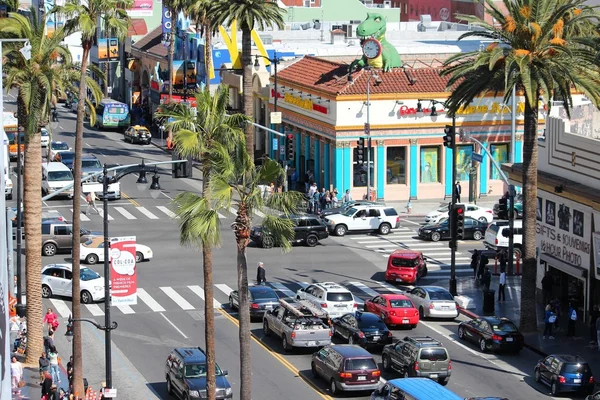 Hollywood Boulevard, Los Angeles — Stockfoto