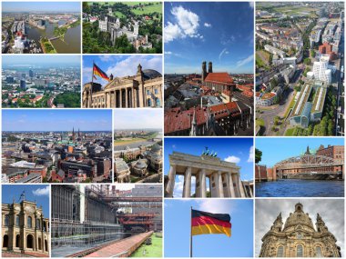 Almanya kolaj - gezi fotoğrafları