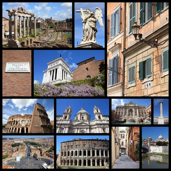 Roma fotos conjunto — Foto de Stock