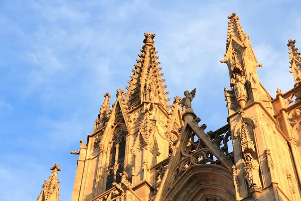 Catedral de Barcelona, Espanha — Fotografia de Stock