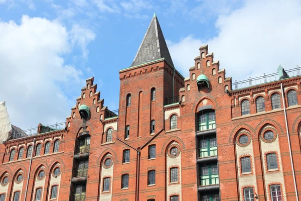 Hamburg, Germany - Warehouse district — Stock Photo, Image