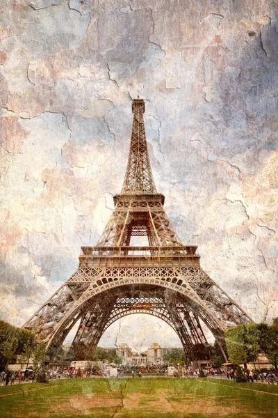 Torre Eiffel retro — Fotografia de Stock