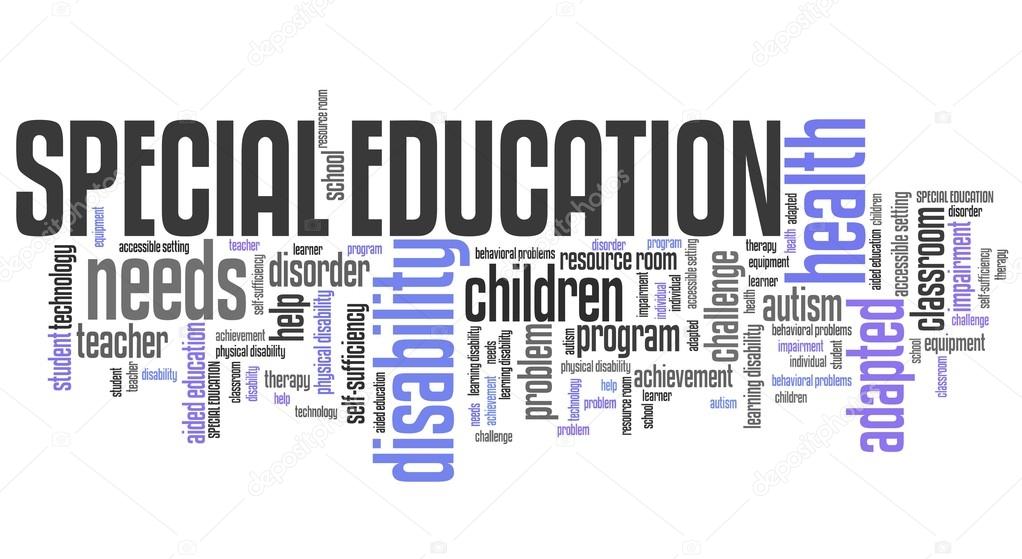 Special education - word cloud