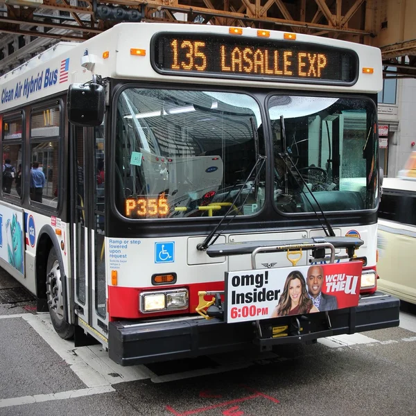 Public transportation Chicago — Stock Photo, Image