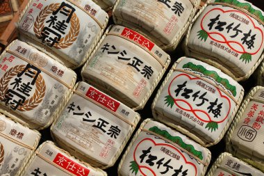 Sake varil içinde Japonya