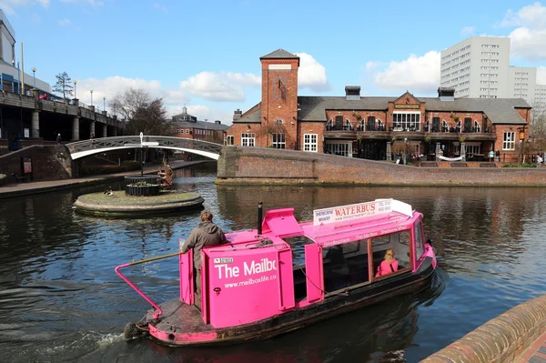 Birmingham waterway, United Kingdom — Stok fotoğraf