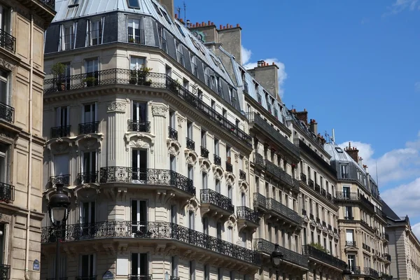 Townhouse in Paris — Stok fotoğraf