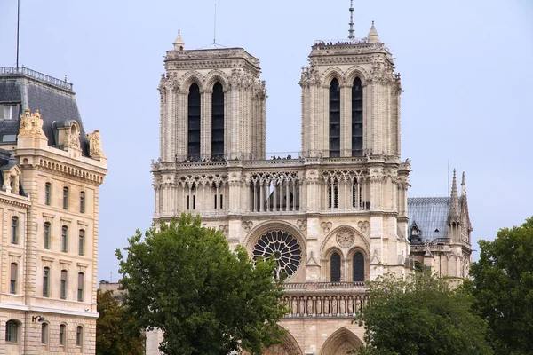 A Notre dame, Párizs — Stock Fotó