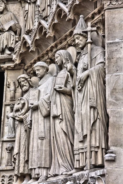 Paris, France - Notre Dame — Stok fotoğraf