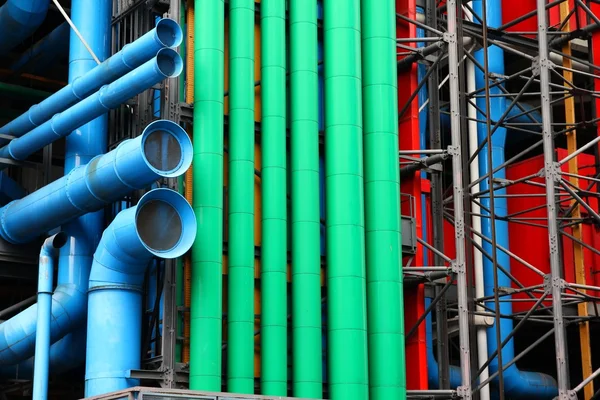 Pompidou Paris, Francja — Zdjęcie stockowe