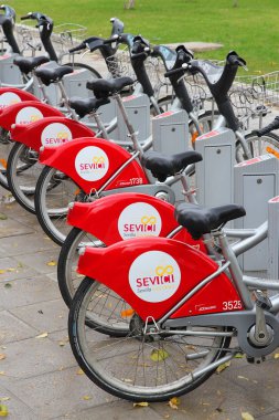 Seville community bicycles