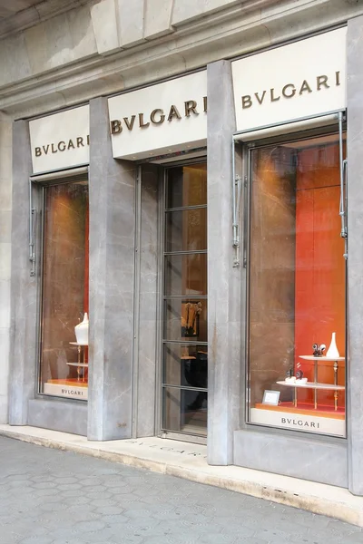 Bulgari shop in Spain — 图库照片