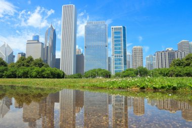 Chicago manzarası, ABD