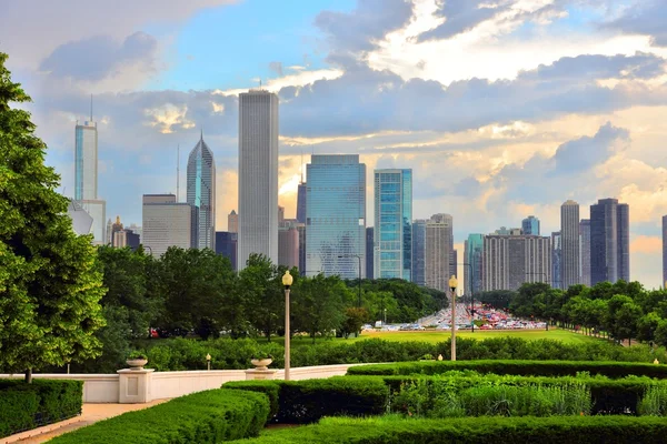 Chicago em Estados Unidos — Fotografia de Stock