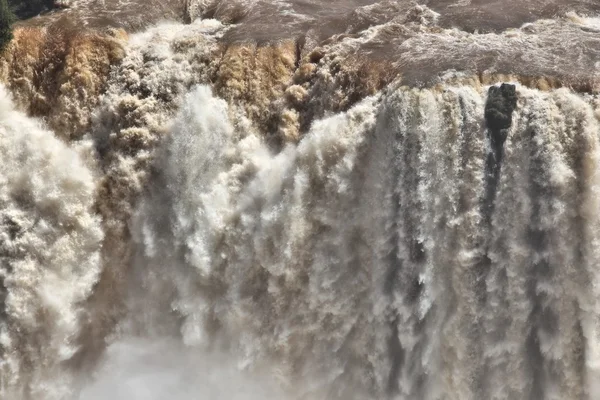 Schlammwasserfall - Leguassu — Stockfoto