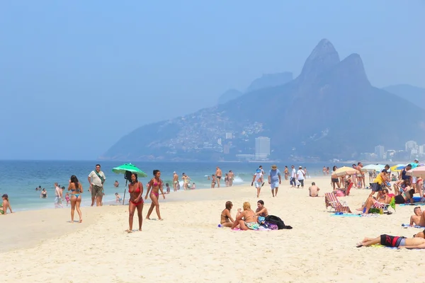 Spiaggia di Ipanema - Brasile — Foto Stock