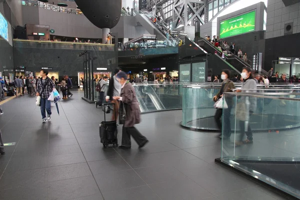 Treinstation in Kyoto — Stockfoto